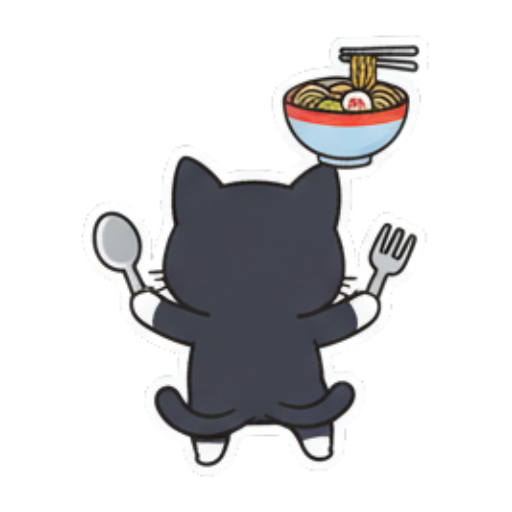 奔跑的猫咪背影 Cute Tuxedo Cat Expressions sticker for expressive chats and social replies.