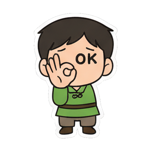 Sticker 2 from AI Sticker Pack, designed for expressive chats, social replies, and everyday reactions.