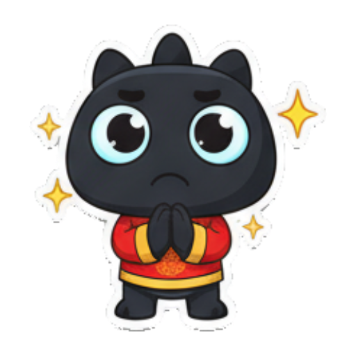 Sticker 5 from AI Sticker Pack, designed for expressive chats, social replies, and everyday reactions.