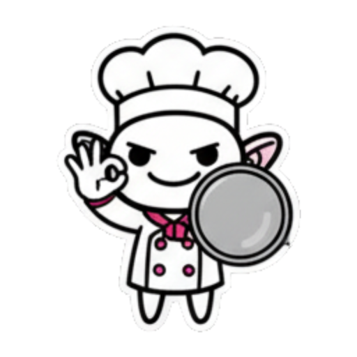 拿着平底锅的厨师 Cute Chef Elf Stickers sticker for expressive chats and social replies.