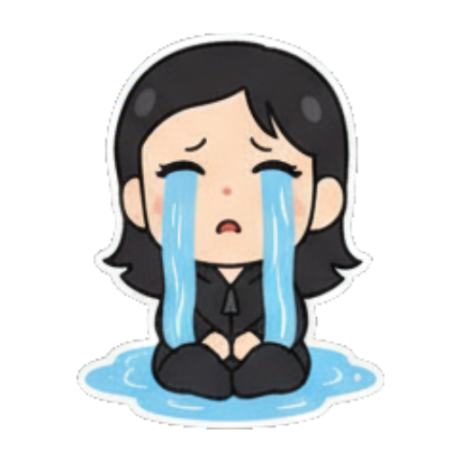 Sticker 9 from AI Sticker Pack, designed for expressive chats, social replies, and everyday reactions.