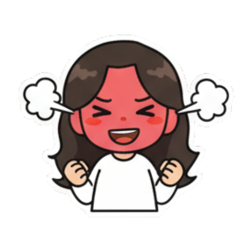 Sticker 8 from AI Sticker Pack, designed for expressive chats, social replies, and everyday reactions.