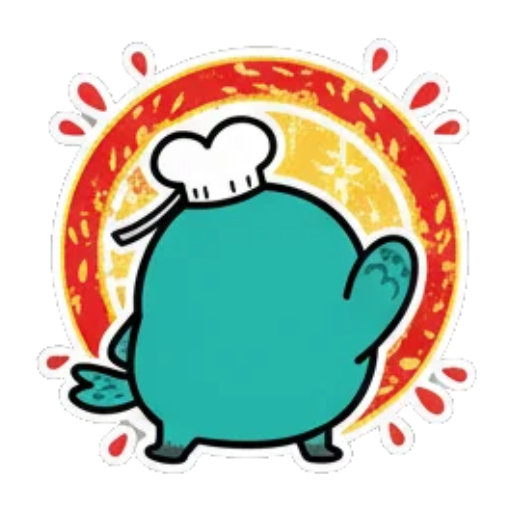 热情洋溢地跳舞 Cute Chef Seal Stickers sticker for expressive chats and social replies.