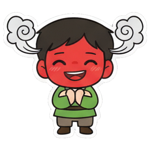 Sticker 8 from AI Sticker Pack, designed for expressive chats, social replies, and everyday reactions.