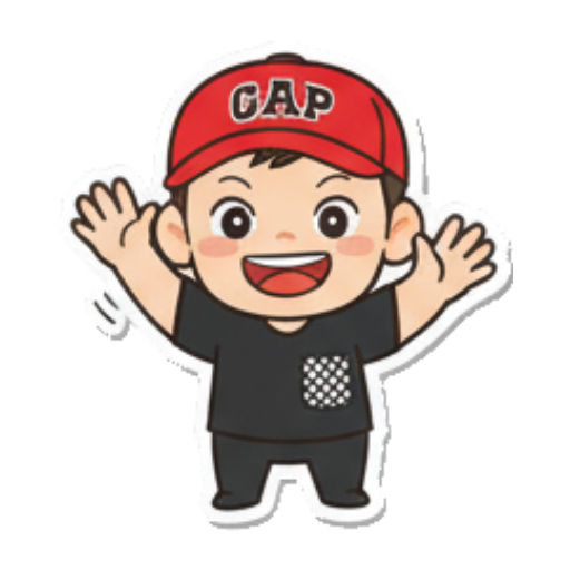Happy boy waving Chibi Boy Expressive Stickers sticker for expressive chats and social replies.