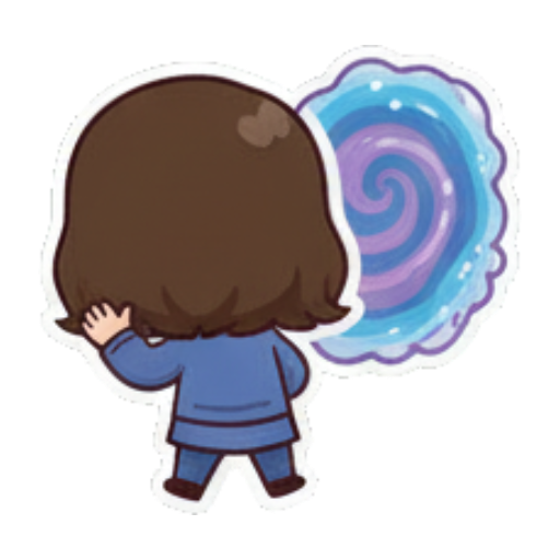 Sticker 16 from AI Sticker Pack, designed for expressive chats, social replies, and everyday reactions.