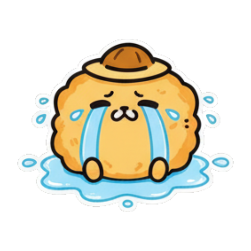 疑惑不解问号脸 Cute Fluffy Character Stickers sticker for expressive chats and social replies.