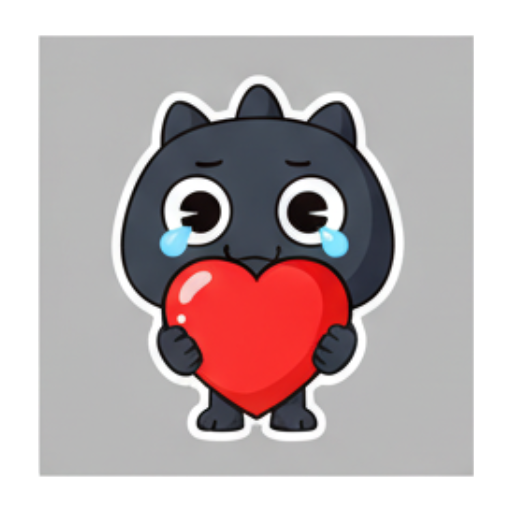 Sticker 7 from AI Sticker Pack, designed for expressive chats, social replies, and everyday reactions.