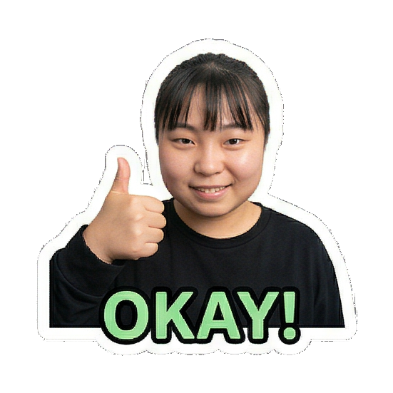 Sticker 1 from AI Sticker Pack, designed for expressive chats, social replies, and everyday reactions.
