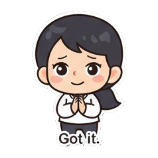 Sticker 2 from AI Sticker Pack, designed for expressive chats, social replies, and everyday reactions.