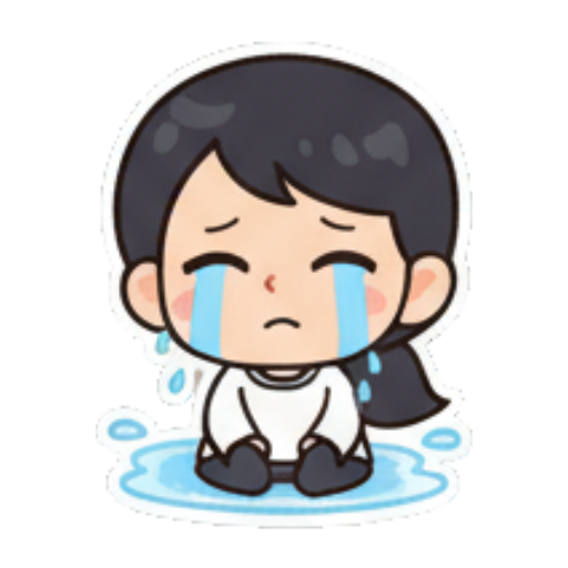 Sticker 9 from AI Sticker Pack, designed for expressive chats, social replies, and everyday reactions.
