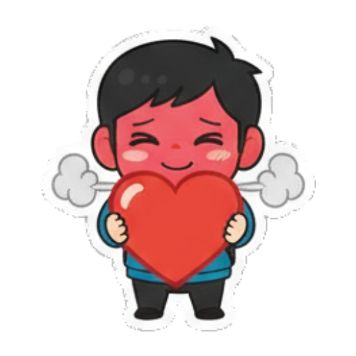 Sticker 7 from AI Sticker Pack, designed for expressive chats, social replies, and everyday reactions.