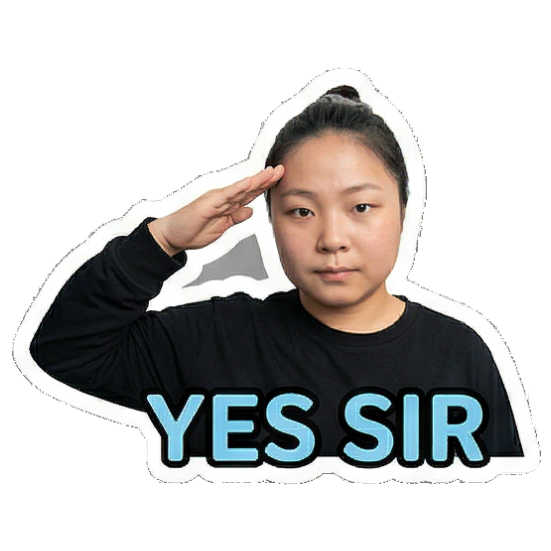 Sticker 14 from AI Sticker Pack, designed for expressive chats, social replies, and everyday reactions.