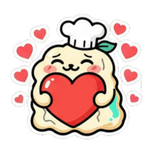 捧着爱心表达爱 Chef Blob's Daily Life sticker for expressive chats and social replies.