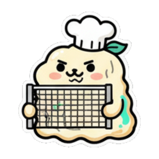 认真工作打字中 Chef Blob's Daily Life sticker for expressive chats and social replies.