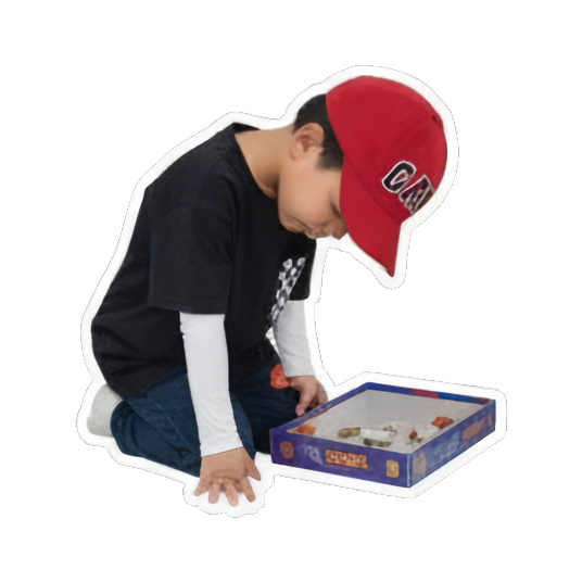 Young gamer expressing diverse emotions. Game Night Kid sticker for expressive chats and social replies.