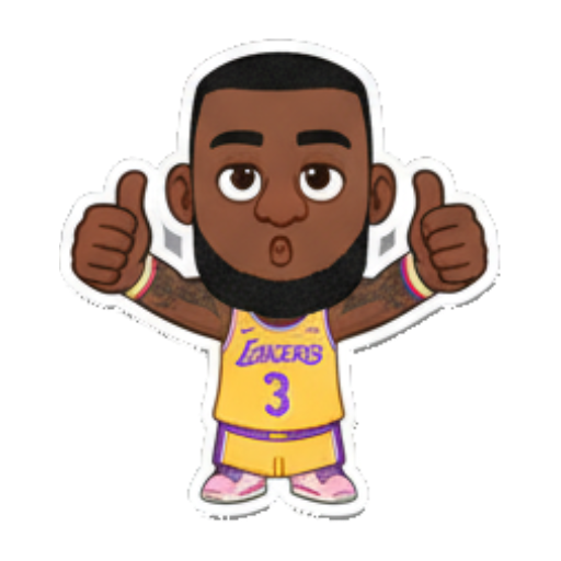 Excited with steam from head Chibi Basketball Star sticker for expressive chats and social replies.
