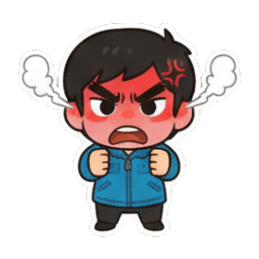Sticker 8 from AI Sticker Pack, designed for expressive chats, social replies, and everyday reactions.