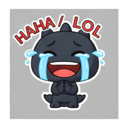 Sticker 6 from AI Sticker Pack, designed for expressive chats, social replies, and everyday reactions.