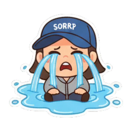 Sticker 9 from AI Sticker Pack, designed for expressive chats, social replies, and everyday reactions.