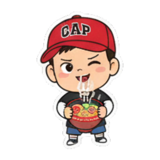男孩在沙滩上挥手 Chibi Boy Expressive Stickers sticker for expressive chats and social replies.