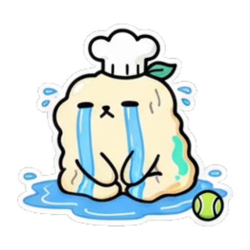 伤心大哭流眼泪 Chef Blob's Daily Life sticker for expressive chats and social replies.
