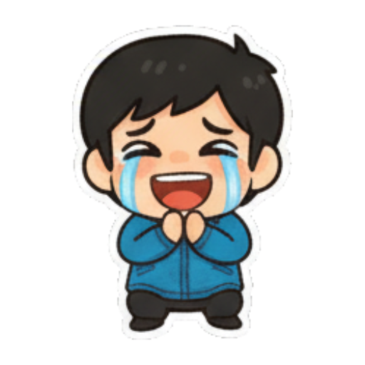 Sticker 6 from AI Sticker Pack, designed for expressive chats, social replies, and everyday reactions.