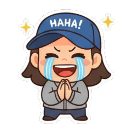 Sticker 6 from AI Sticker Pack, designed for expressive chats, social replies, and everyday reactions.