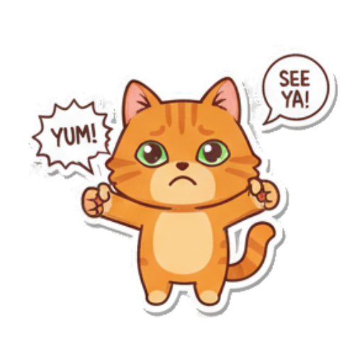 Sticker 12 from AI Sticker Pack, designed for expressive chats, social replies, and everyday reactions.