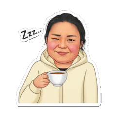 沮丧叹气，Ugh Real Human Emotion Stickers sticker for expressive chats and social replies.