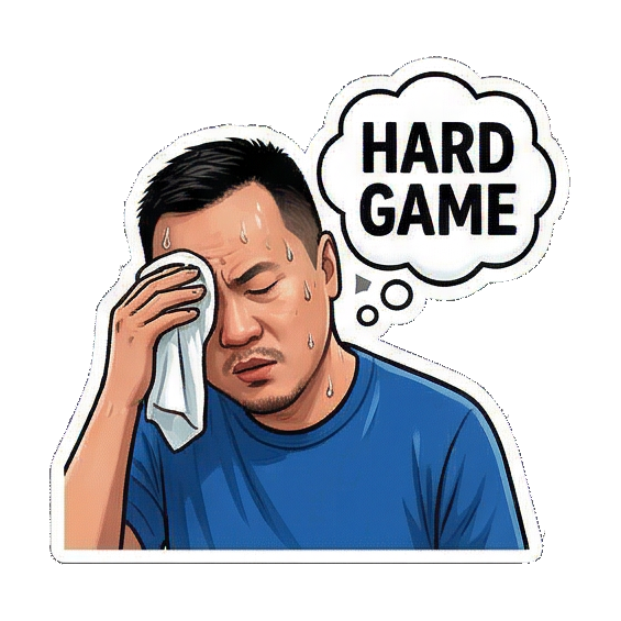 Sticker 14 from AI Sticker Pack, designed for expressive chats, social replies, and everyday reactions.