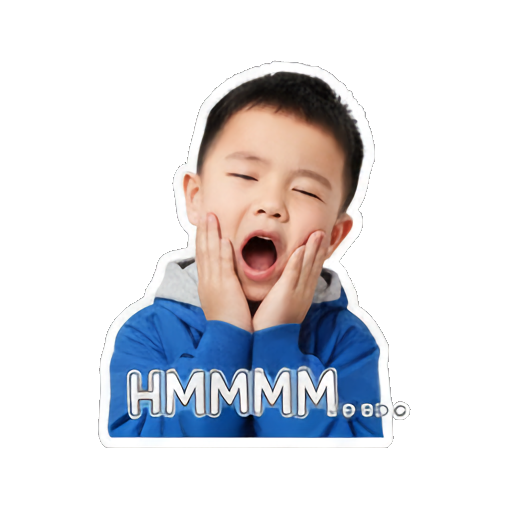 Sticker 11 from AI Sticker Pack, designed for expressive chats, social replies, and everyday reactions.