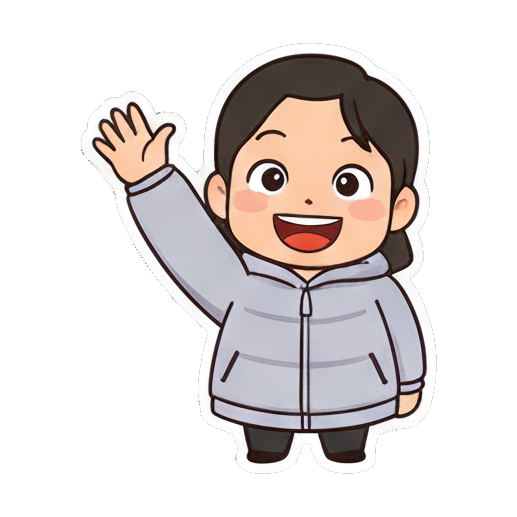 Sticker 1 from AI Sticker Pack, designed for expressive chats, social replies, and everyday reactions.
