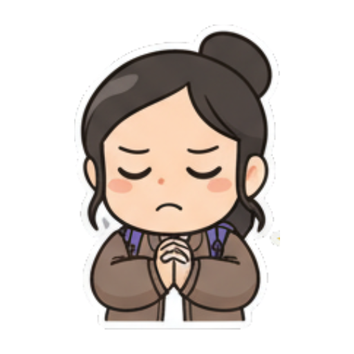 Sticker 3 from AI Sticker Pack, designed for expressive chats, social replies, and everyday reactions.