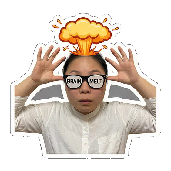 Sticker 5 from AI Sticker Pack, designed for expressive chats, social replies, and everyday reactions.