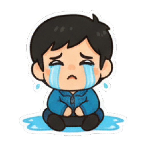 Sticker 9 from AI Sticker Pack, designed for expressive chats, social replies, and everyday reactions.