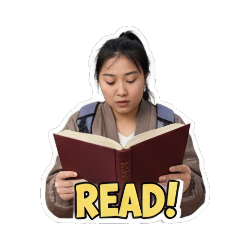 老师握拳庆祝，充满“FRIDAY FEELING!”。 Teacher's School Life sticker for expressive chats and social replies.