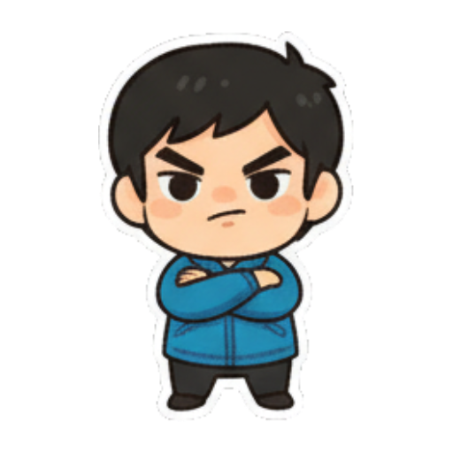 Sticker 3 from AI Sticker Pack, designed for expressive chats, social replies, and everyday reactions.