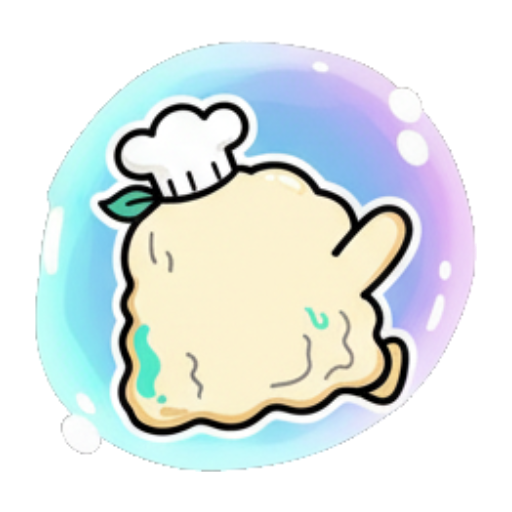 泡泡里的小团子告别 Chef Dumpling Express sticker for expressive chats and social replies.