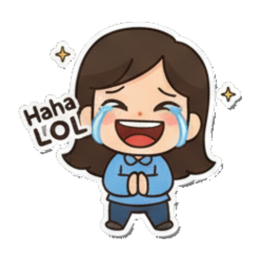 捧着爱心示爱 Cute Girl Daily Mood sticker for expressive chats and social replies.