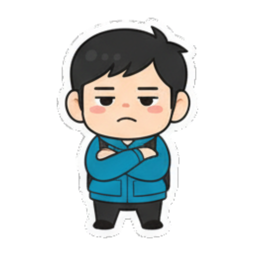 Sticker 4 from AI Sticker Pack, designed for expressive chats, social replies, and everyday reactions.