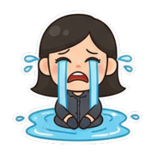 Sticker 9 from AI Sticker Pack, designed for expressive chats, social replies, and everyday reactions.
