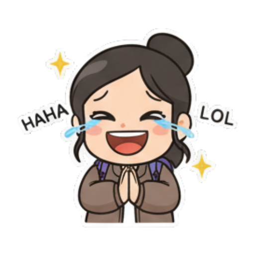 Sticker 6 from AI Sticker Pack, designed for expressive chats, social replies, and everyday reactions.