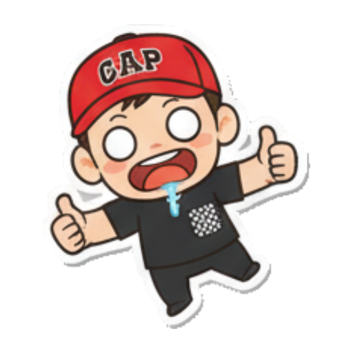 Giving thumbs up, approval Chibi Boy Expressive Stickers sticker for expressive chats and social replies.