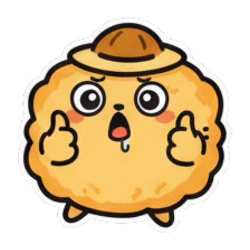 双手比心表达爱 Cute Fluffy Character Stickers sticker for expressive chats and social replies.