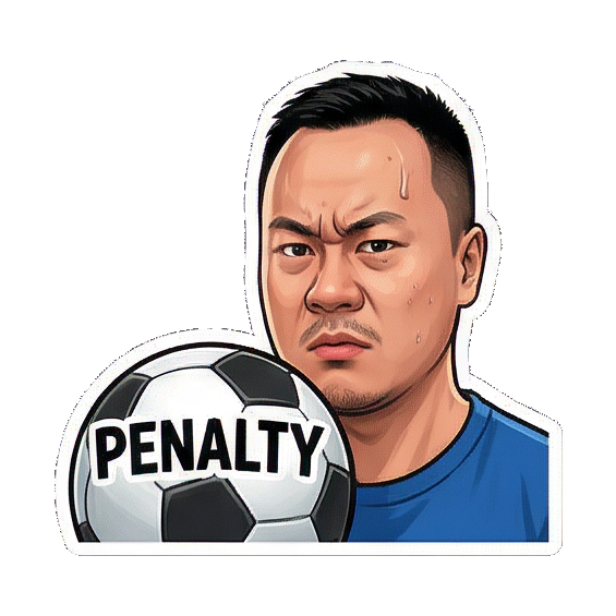 Sticker 5 from AI Sticker Pack, designed for expressive chats, social replies, and everyday reactions.