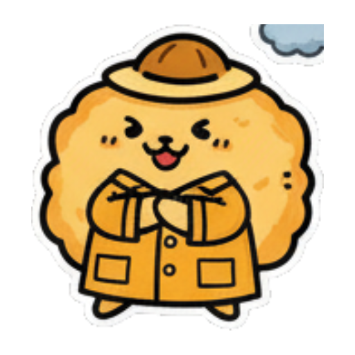 小黄团双手合十感谢。 Cute Fluffy Creature Daily sticker for expressive chats and social replies.