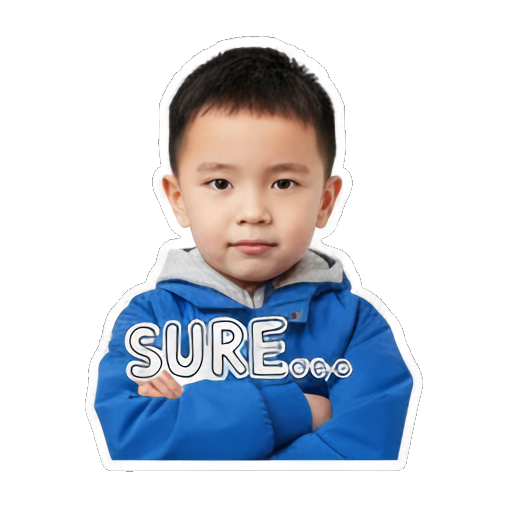 Sticker 3 from AI Sticker Pack, designed for expressive chats, social replies, and everyday reactions.