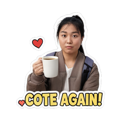 老师认真地阅读书籍，“READ!”。 Teacher's School Life sticker for expressive chats and social replies.