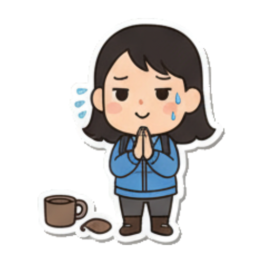 Sticker 5 from AI Sticker Pack, designed for expressive chats, social replies, and everyday reactions.